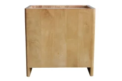 Table de chevet avec tiroir en bois manguier massif NEREA