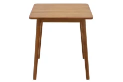 Table de jardin carrée en bois massif L70 cm ADELIE