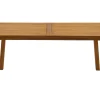 Table de jardin extensible rallonges intégrées en bois massif L180-240 cm MAYEL