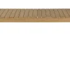 Table de jardin rectangulaire en bois teck massif L160 cm UBUD