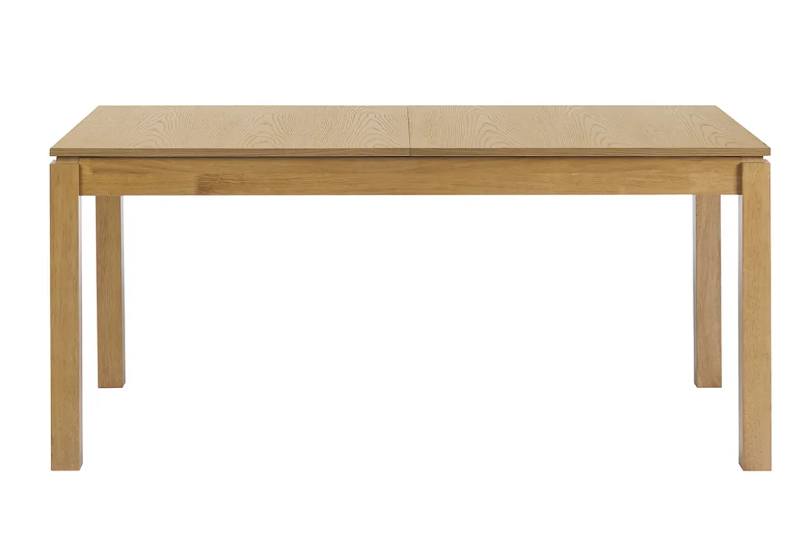 Table extensible avec rallonges intégrées en bois clair chêne L170-230 cm SYLVA