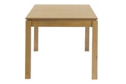 Table extensible avec rallonges intégrées en bois clair chêne L170-230 cm SYLVA