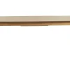 Table extensible rallonges intégrées rectangulaire en bois clair chêne L180-220 cm EGO