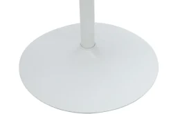 Table à manger design ronde blanche D90 cm CALISTA
