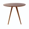 Table à manger design ronde noyer D90 ARTIK