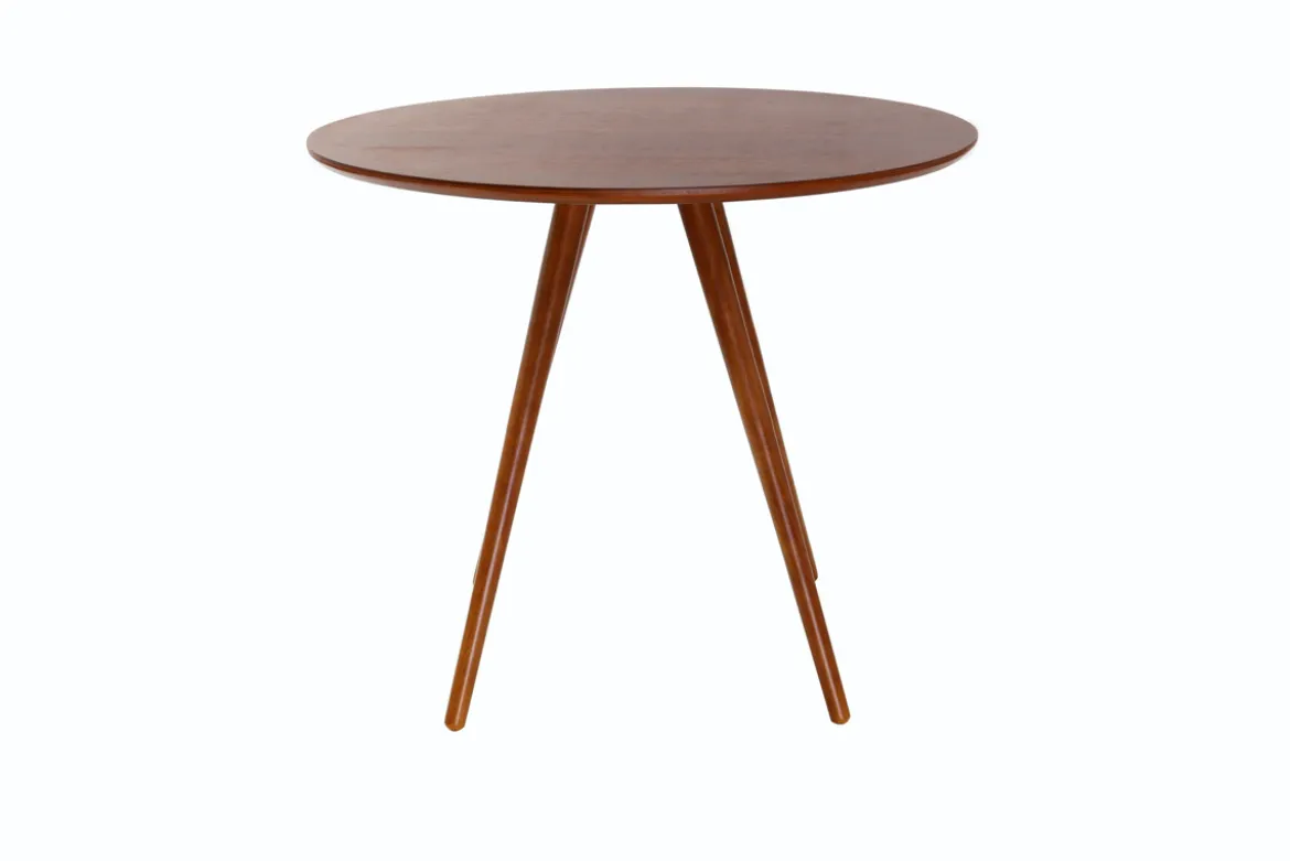 Table à manger design ronde noyer D90 ARTIK