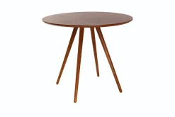 Table à manger design ronde noyer D90 ARTIK