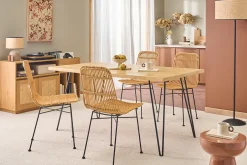 Table à manger en bois manguier massif L160 cm VIBES