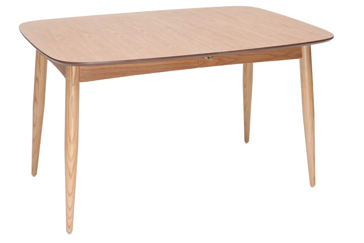 Table à manger extensible frêne L130-190 cm NORDECO