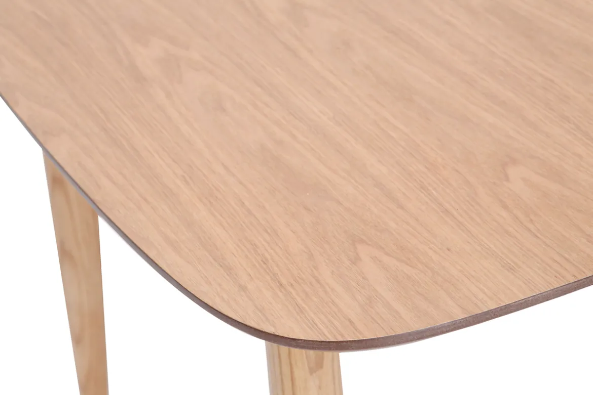 Table à manger extensible frêne L130-190 cm NORDECO