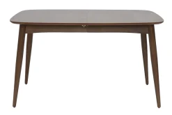 Table à manger extensible noyer L130-190 cm NORDECO