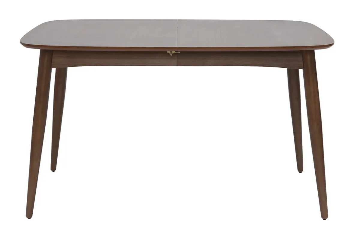 Table à manger extensible noyer L130-190 cm NORDECO
