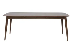 Table à manger extensible noyer L130-190 cm NORDECO