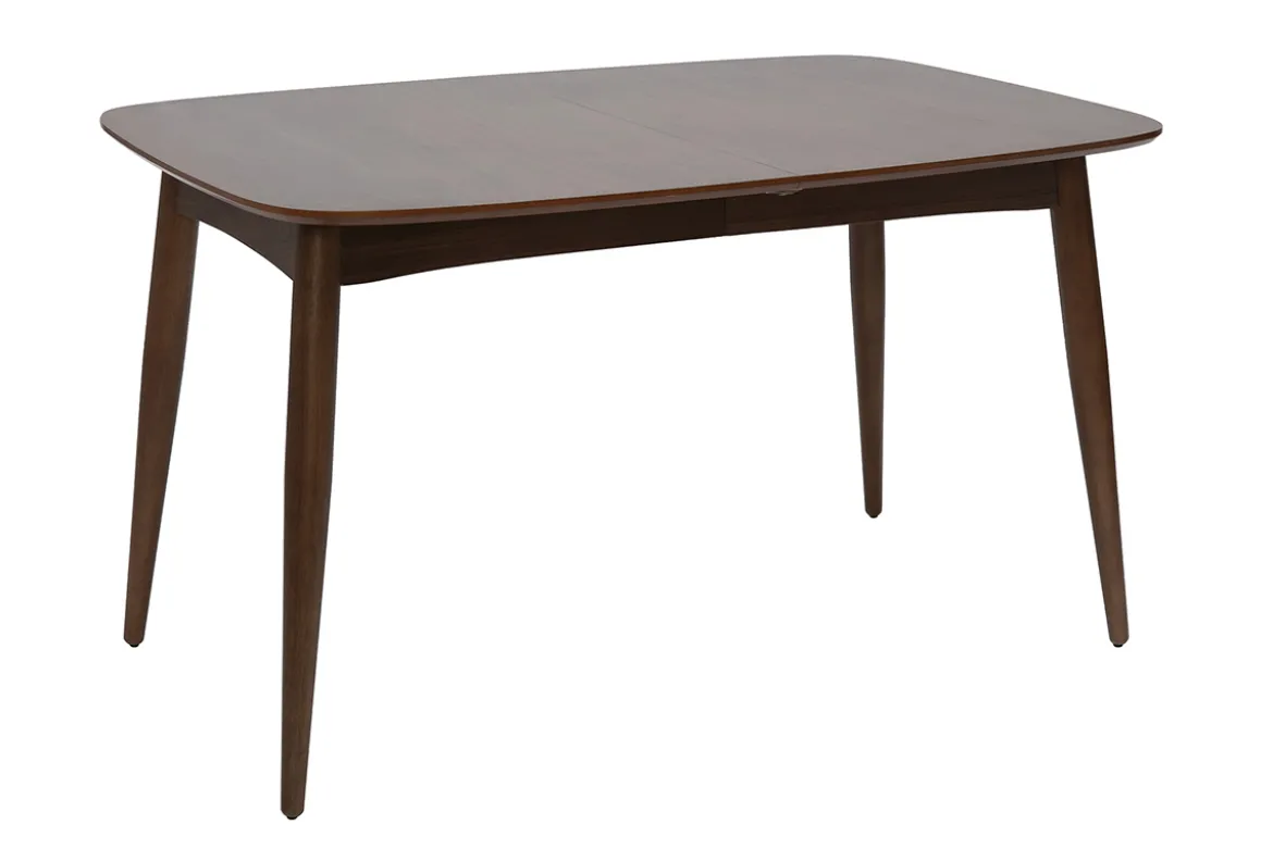 Table à manger extensible noyer L130-190 cm NORDECO
