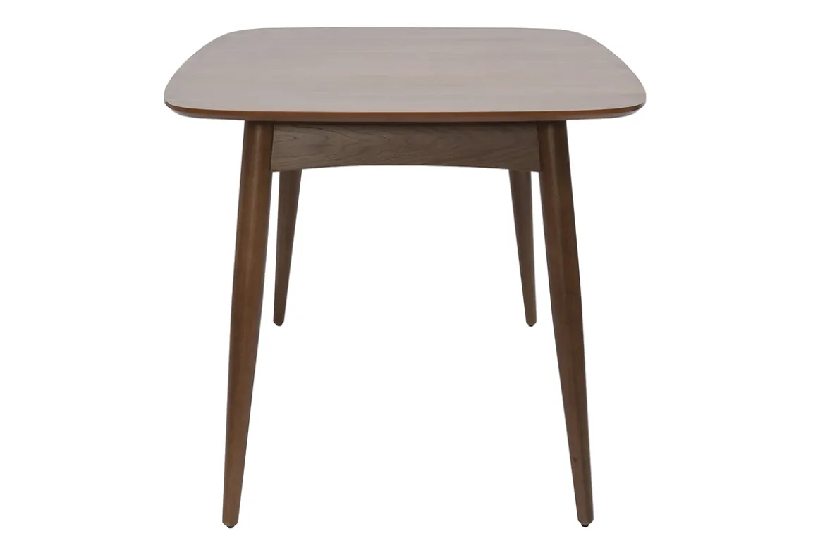 Table à manger extensible noyer L130-190 cm NORDECO