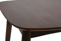 Table à manger extensible noyer L130-190 cm NORDECO
