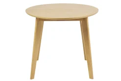 Table à manger extensible ovale en bois clair L150-200 cm MARIK