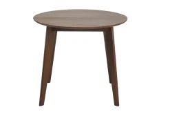Table à manger extensible ovale en bois foncé L150-200 MARIK