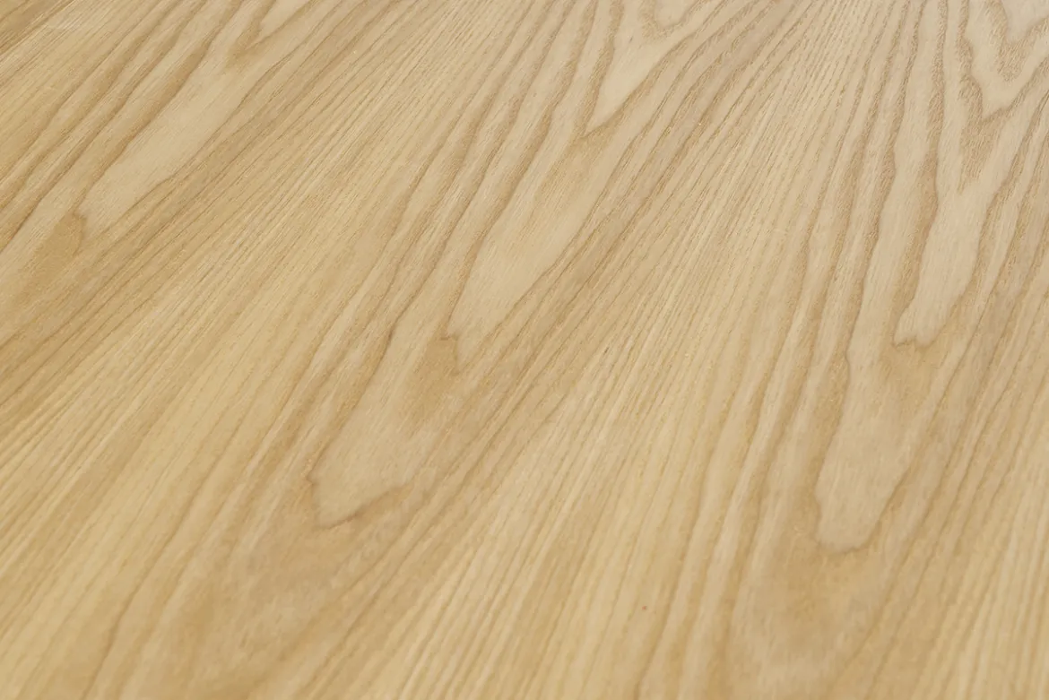 Table à manger extensible rectangulaire en bois clair L130-160 cm NORDECO