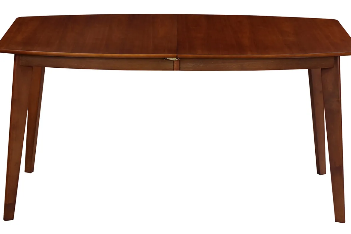 Table à manger extensible scandinave noyer L150-200 cm LEENA