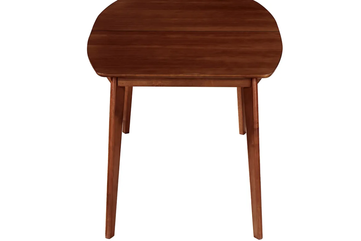 Table à manger extensible scandinave noyer L150-200 cm LEENA