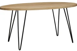 Table à manger ovale en bois manguier massif L160 cm VIBES
