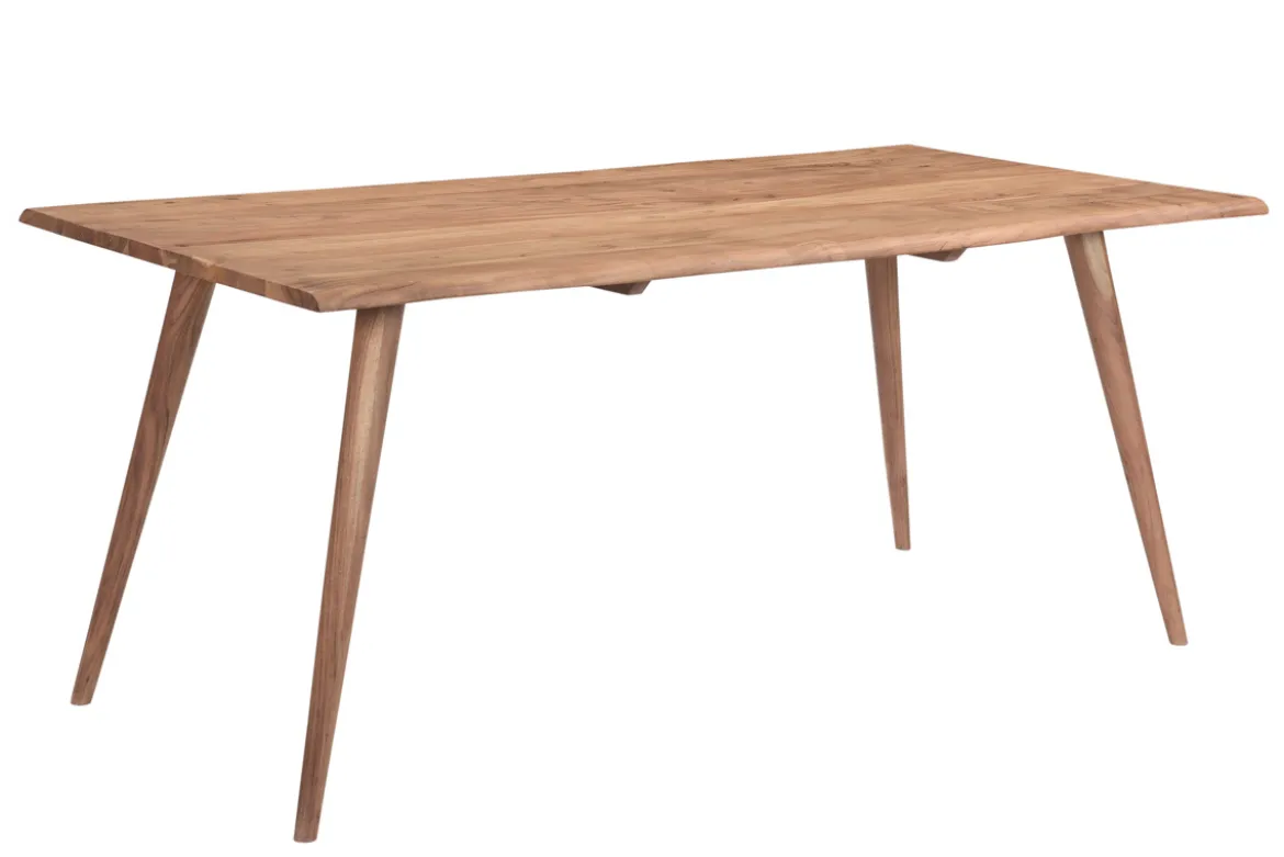 Table à manger rectangulaire en bois massif L175 cm SAVANA