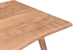 Table à manger rectangulaire en bois massif L175 cm SAVANA