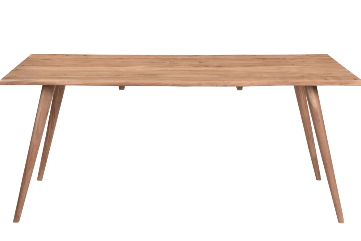 Table à manger rectangulaire en bois massif L175 cm SAVANA