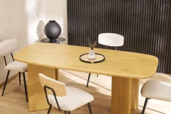 Table à manger rectangulaire en bois manguier massif L180 cm SOTA