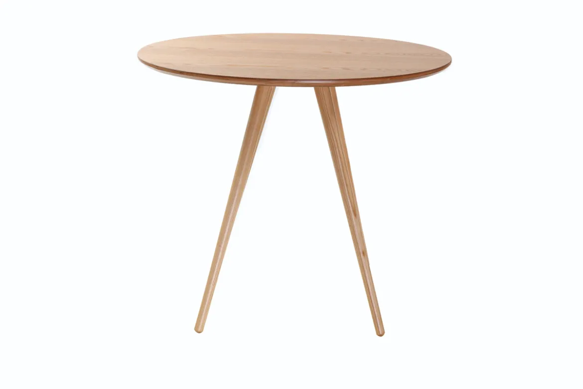 Table à manger ronde bois clair D90 cm ARTIK