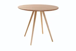 Table à manger ronde bois clair D90 cm ARTIK