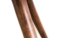 Table à manger ronde design noyer D106 cm WALFORD