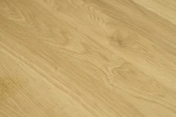Table à manger ronde en bois clair chêne massif D75 cm OKSANA