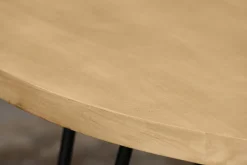 Table à manger ronde en bois manguier massif D116 cm VIBES