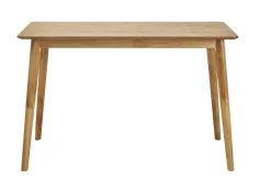 Table à manger scandinave finition frêne L120 cm ELION