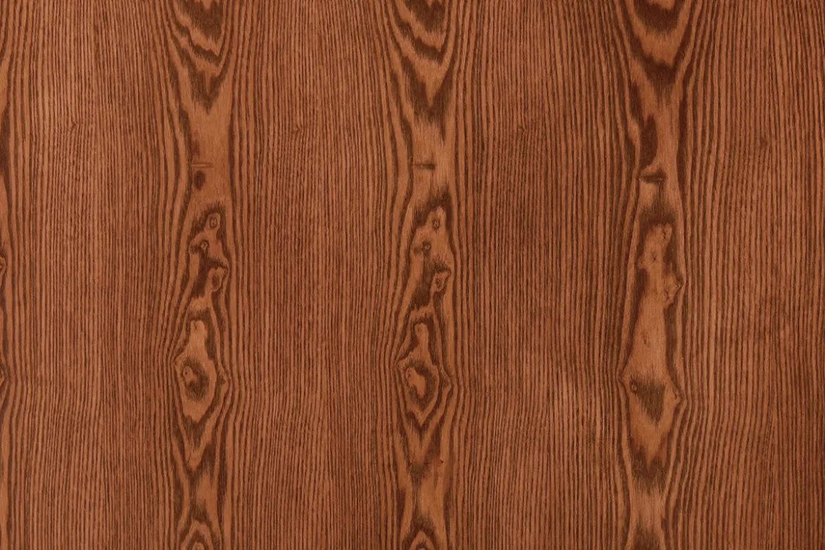 Table à manger vintage ovale en bois foncé L160 cm MARIK