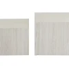 Tables basses gigognes design effet travertin (lot de 2) CALLA