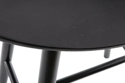Tabouret de bar bois noir H65 cm DEMORY