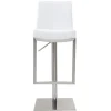 Tabouret de bar design blanc KYLE