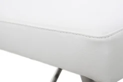 Tabouret de bar design blanc KYLE