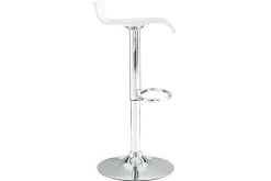 Tabouret de bar design blanc SURF V2