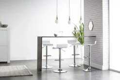 Tabouret de bar design blanc SURF V2