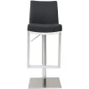 Tabouret de bar design noir KYLE