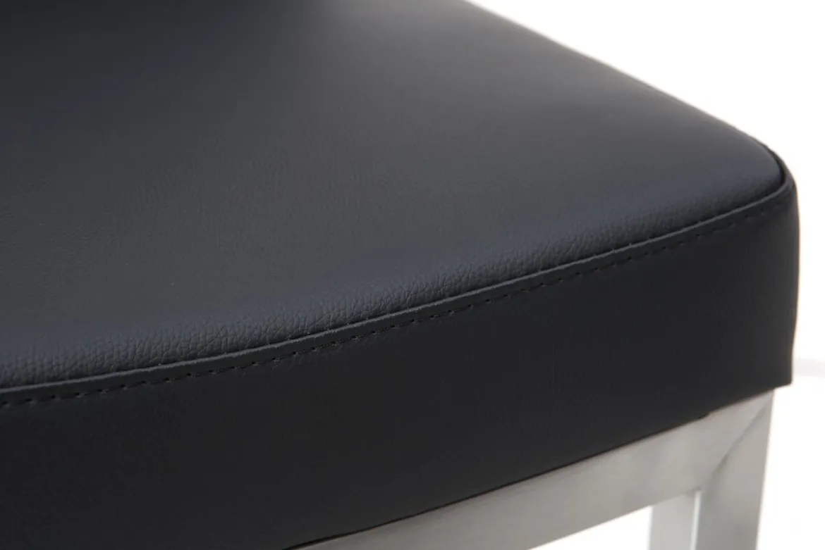Tabouret de bar design noir KYLE