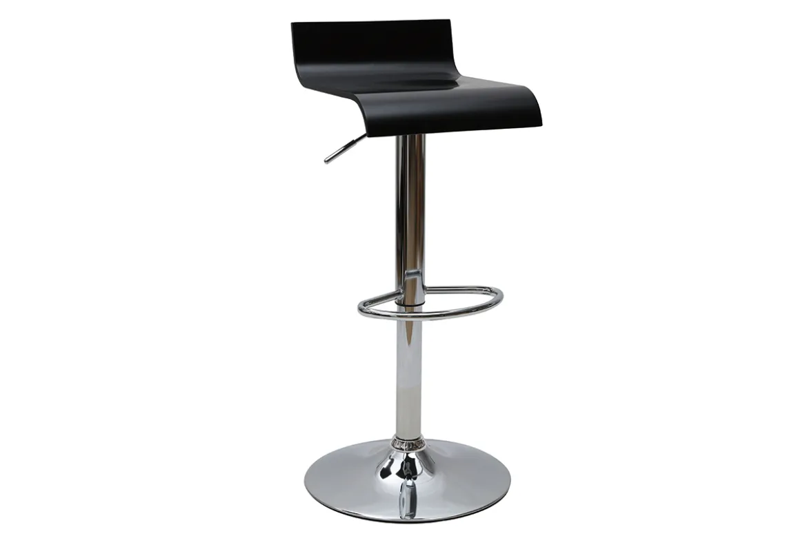 Tabouret de bar design noir SURF V2