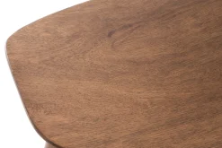 Tabouret de bar design noyer H72 cm DEMORY