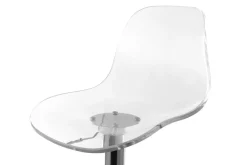 Tabouret de bar transparent GALILEO