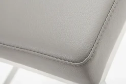 Tabouret design gris H66 cm (lot de 2) EPSILON