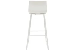 Tabourets de bar design blanc 76 cm (lot de 2) ONA